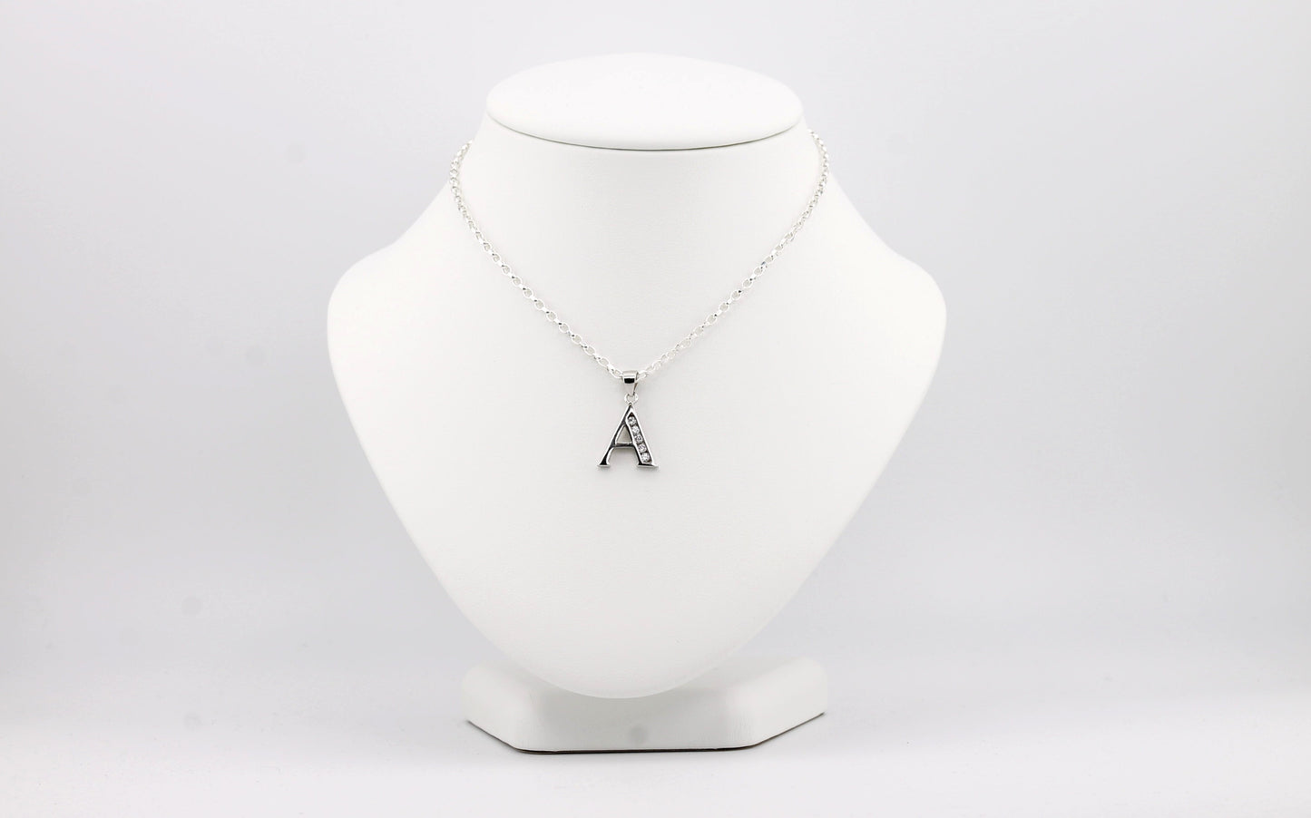Sterling Silver Initial Necklace