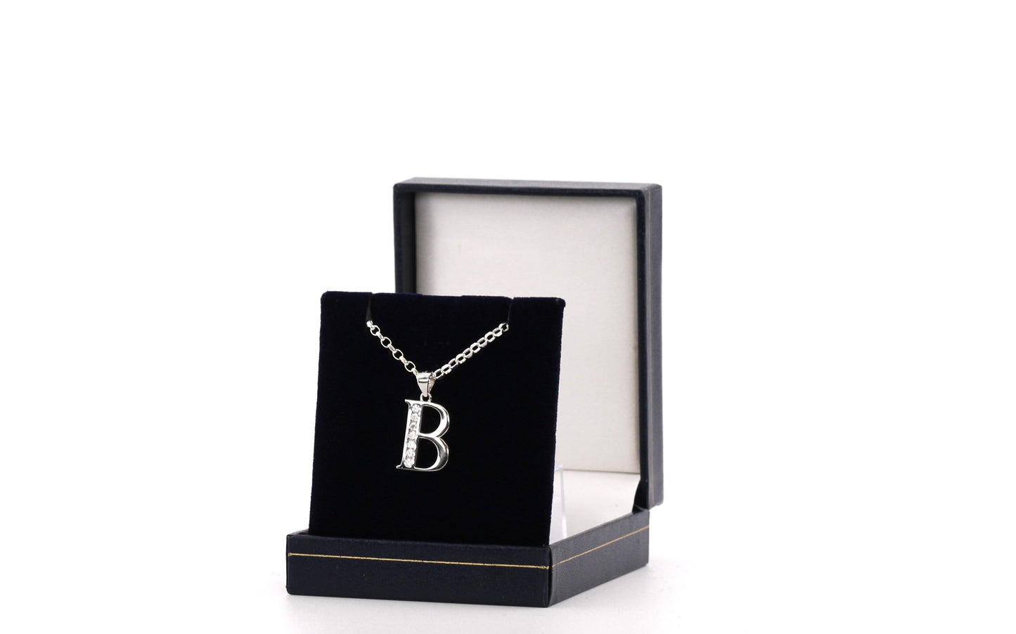 Sterling Silver Initial Necklace