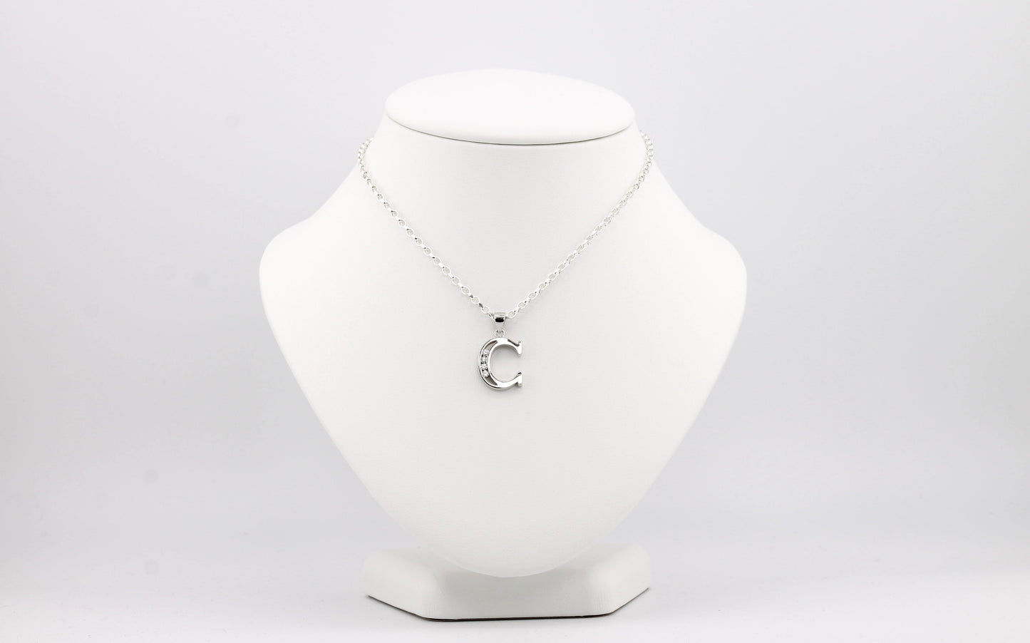Sterling Silver Initial Necklace