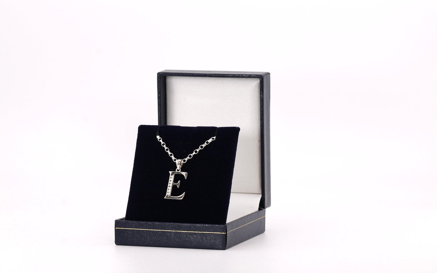 Sterling Silver Initial Necklace