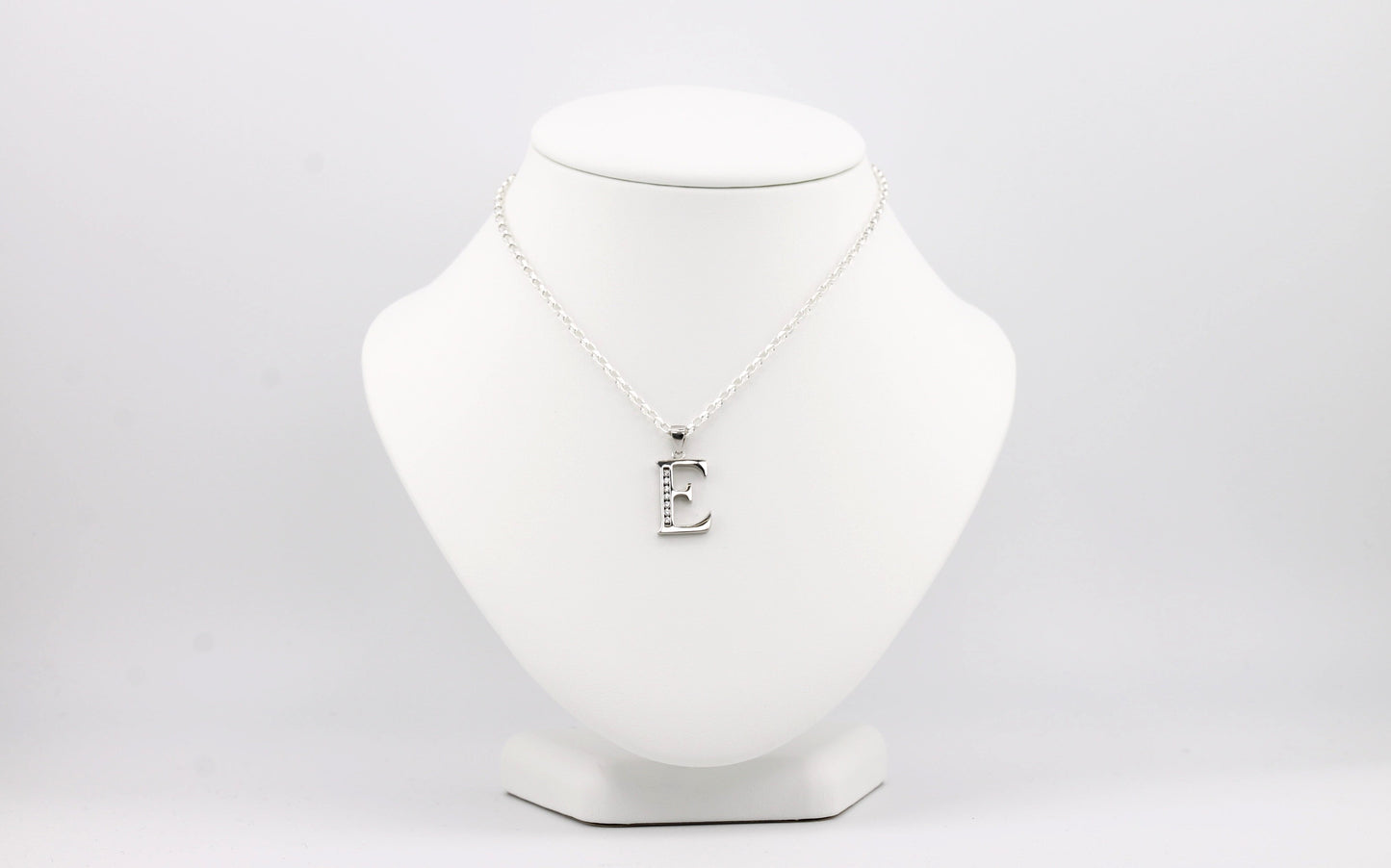 Sterling Silver Initial Necklace