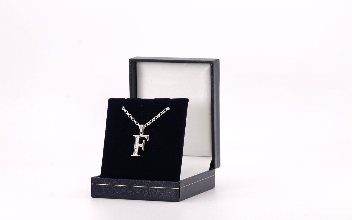 Sterling Silver Initial Necklace