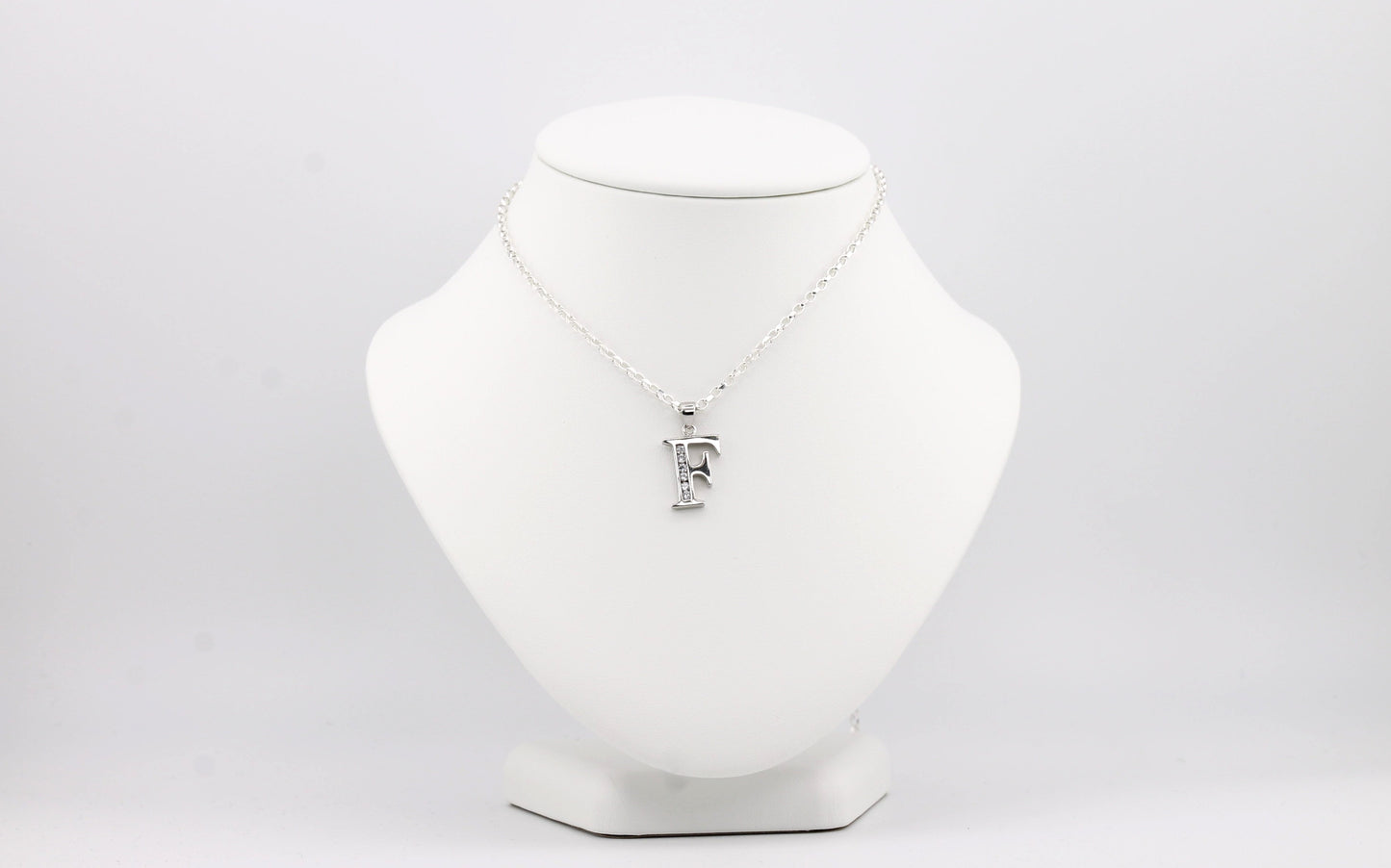 Sterling Silver Initial Necklace