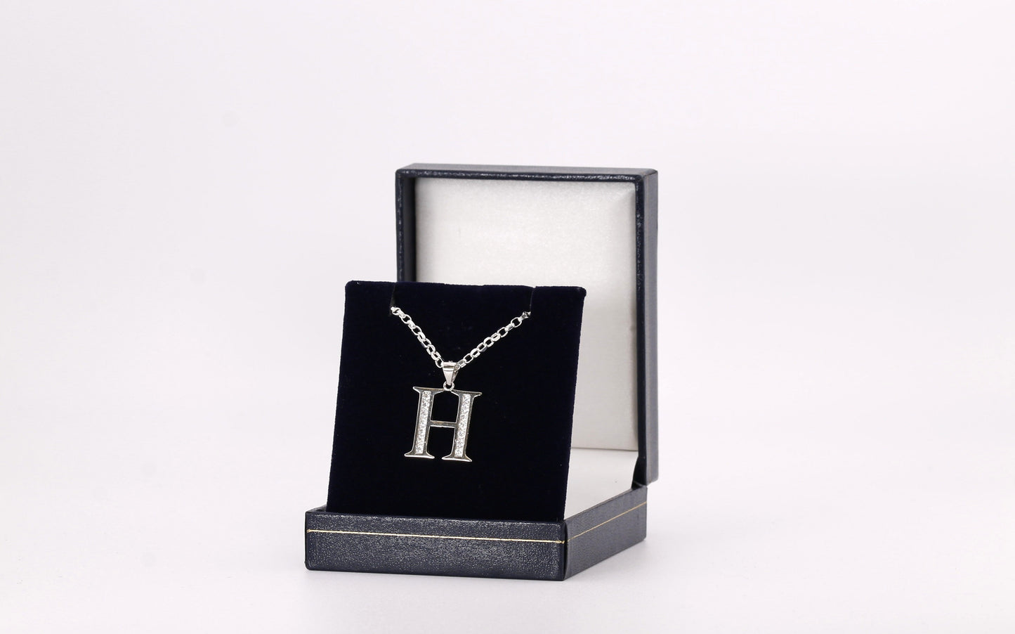Sterling Silver Initial Necklace