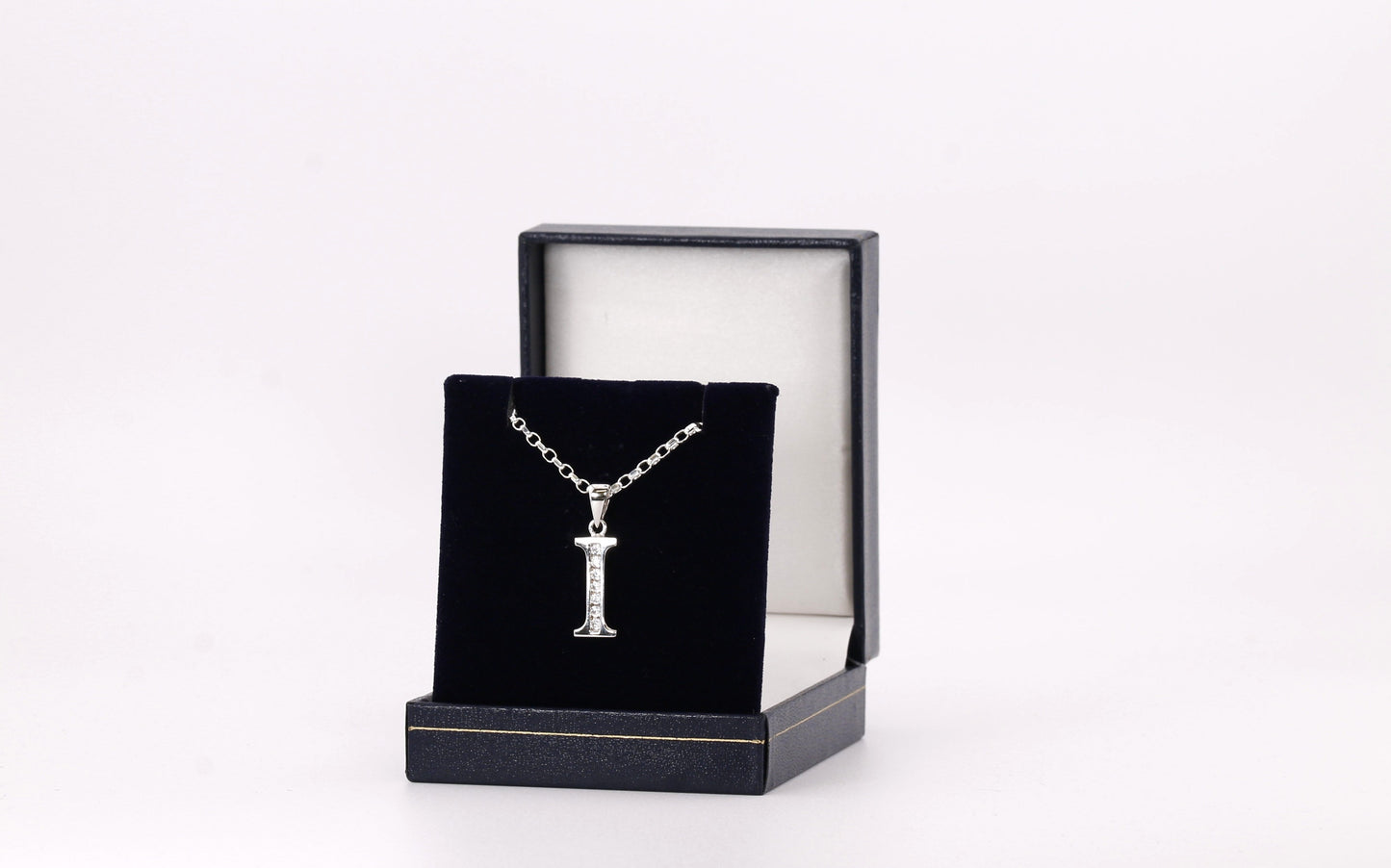 Sterling Silver Initial Necklace