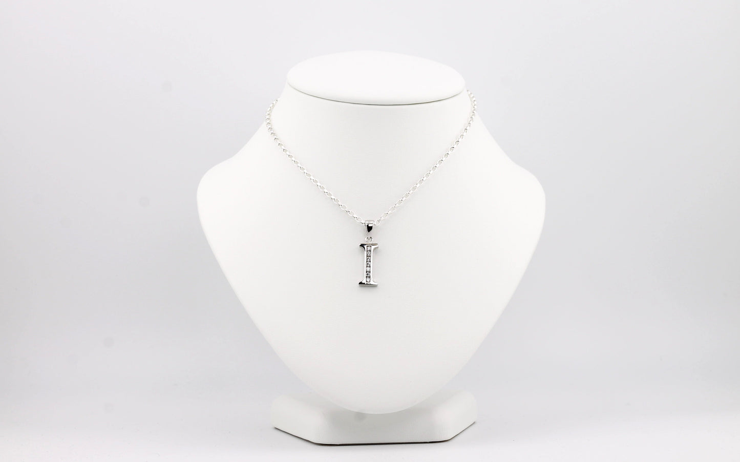 Sterling Silver Initial Necklace