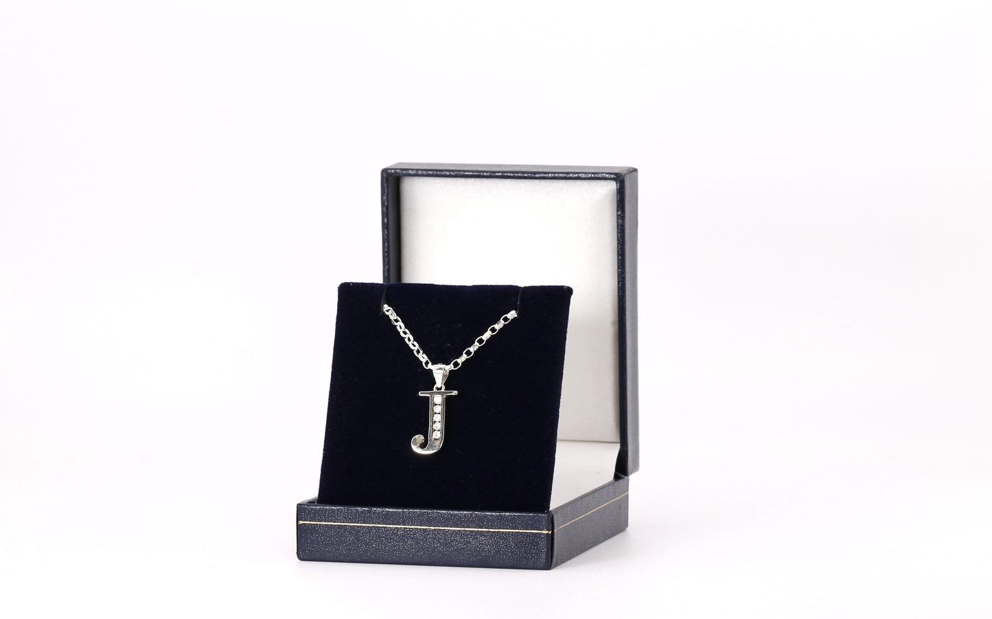 Sterling Silver Initial Necklace