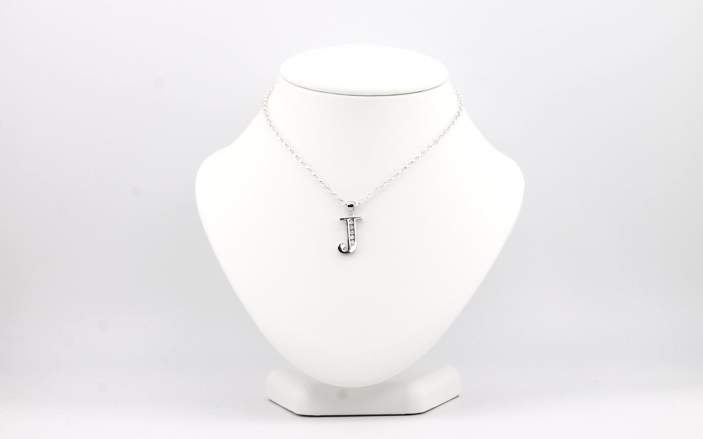 Sterling Silver Initial Necklace