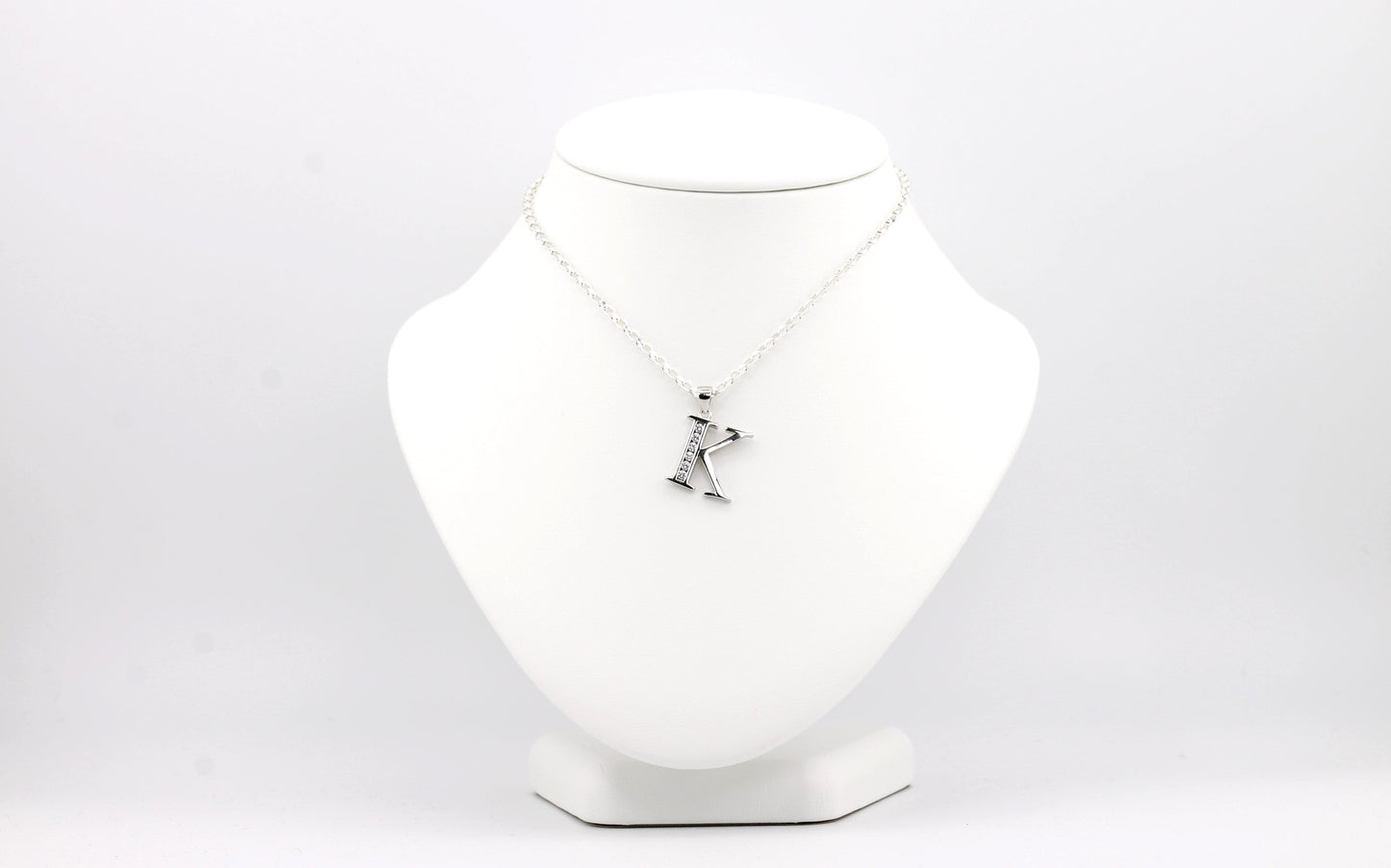 Sterling Silver Initial Necklace