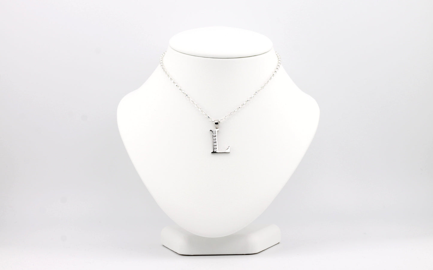 Sterling Silver Initial Necklace
