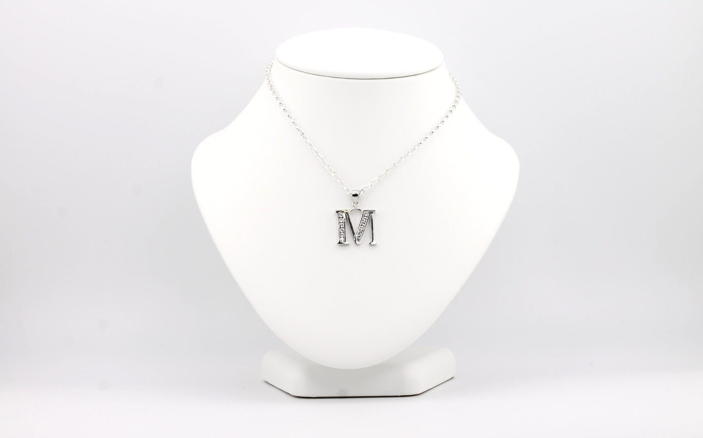Sterling Silver Initial Necklace
