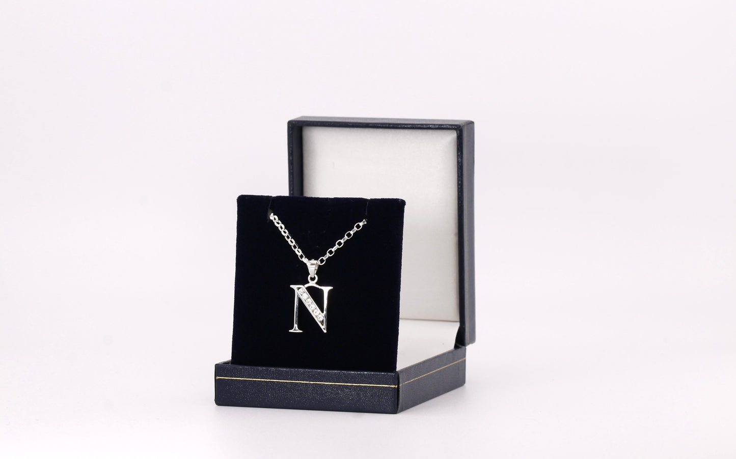 Sterling Silver Initial Necklace