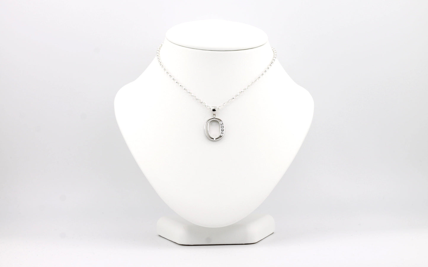 Sterling Silver Initial Necklace