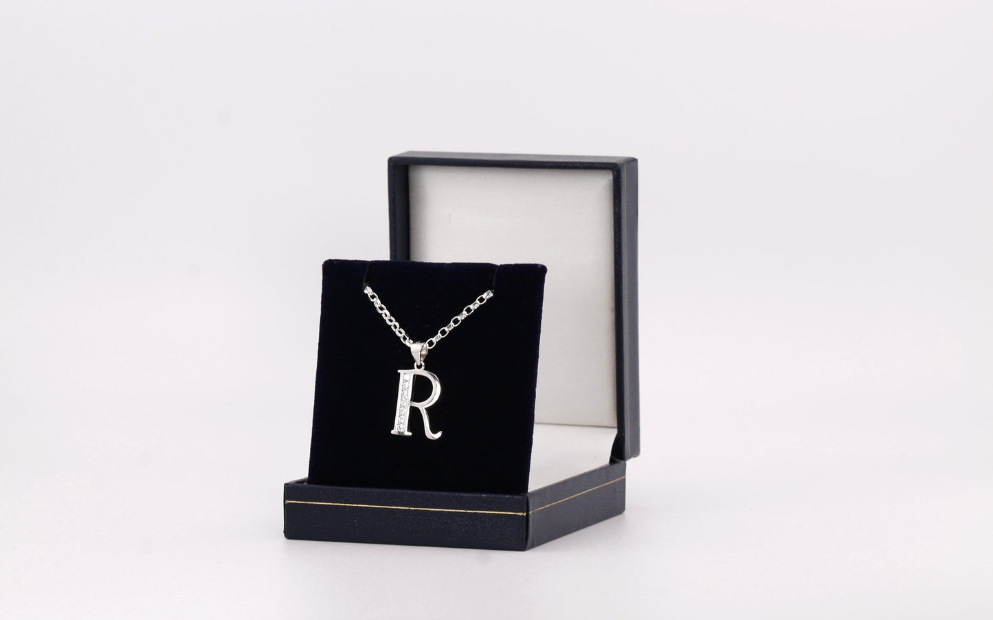 Sterling Silver Initial Necklace
