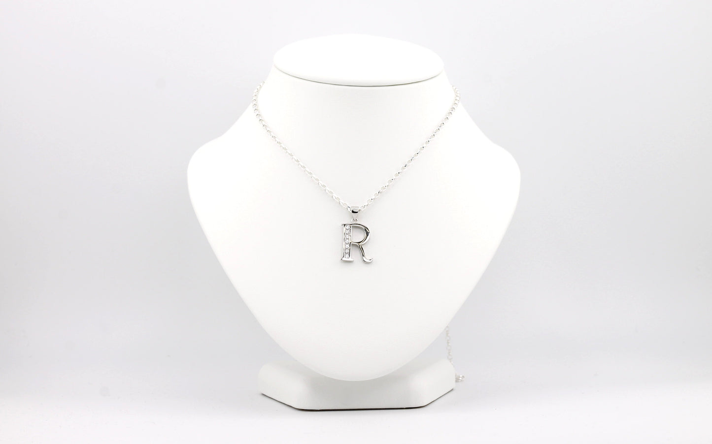 Sterling Silver Initial Necklace