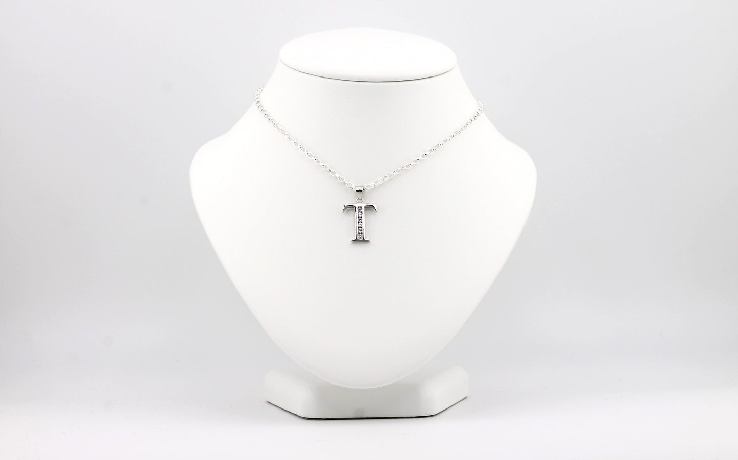 Sterling Silver Initial Necklace