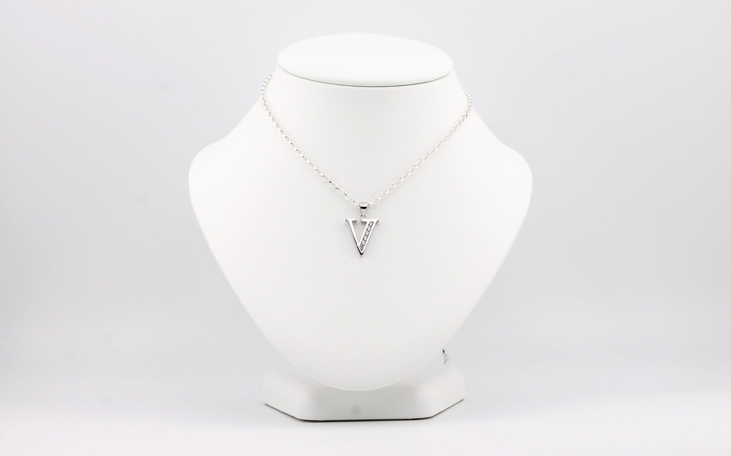 Sterling Silver Initial Necklace