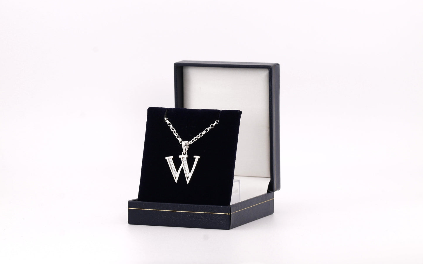 Sterling Silver Initial Necklace