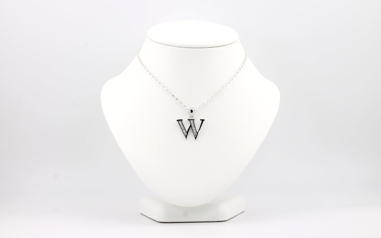 Sterling Silver Initial Necklace