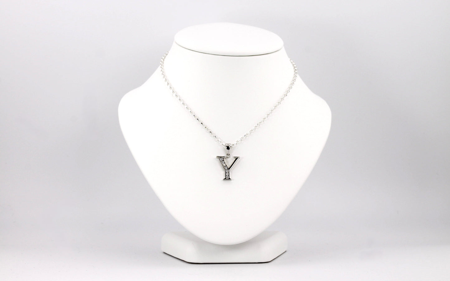 Sterling Silver Initial Necklace